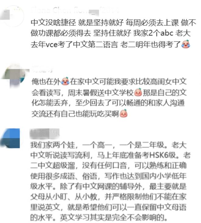 国内家长狠“鸡”英文华人家长为了娃的中文拼了老命……(图8)