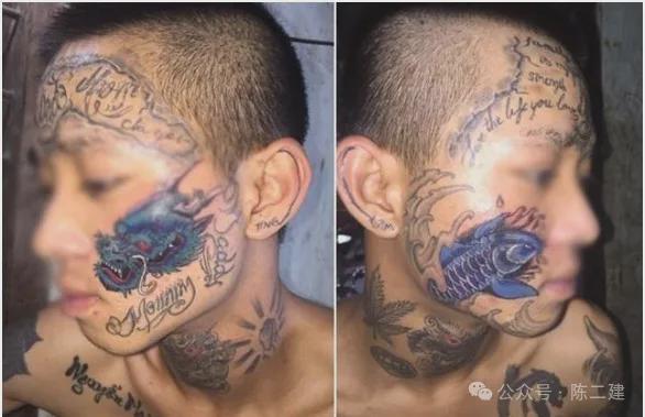 九游娱乐：男子“面目狰狞”全是纹身惹的祸！一时喜好终身悔遗憾(图4)