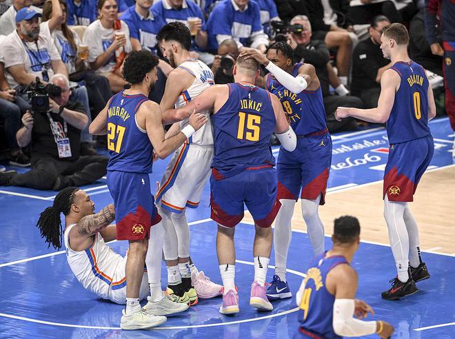 九游娱乐NineGame：SGA31+6+7雷霆险胜掘金3-2约基奇空砍44+15+5