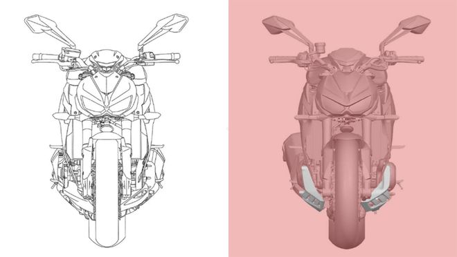 九游娱乐：川崎好“稳妥”新款Z1100外观曝光变化并不大(图5)
