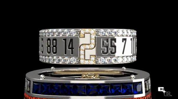 荣耀时刻！雷霆球员领取冠军戒指戒中戒设计亮眼(图4)