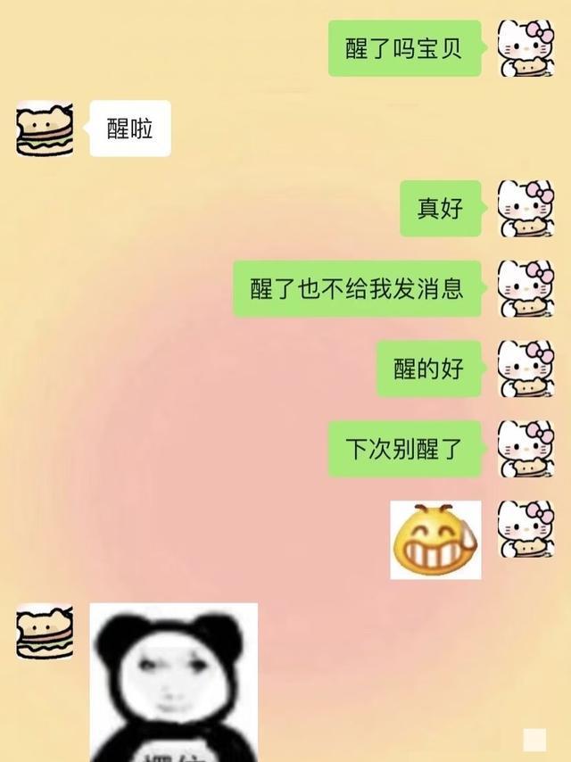 情侣之间的有梗聊天记录真的很有趣。(图8)