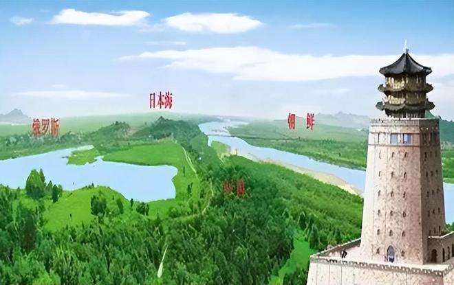 被夹在缝隙间的中国领土：防川是中国最窄的领土仅有8米宽！(图2)