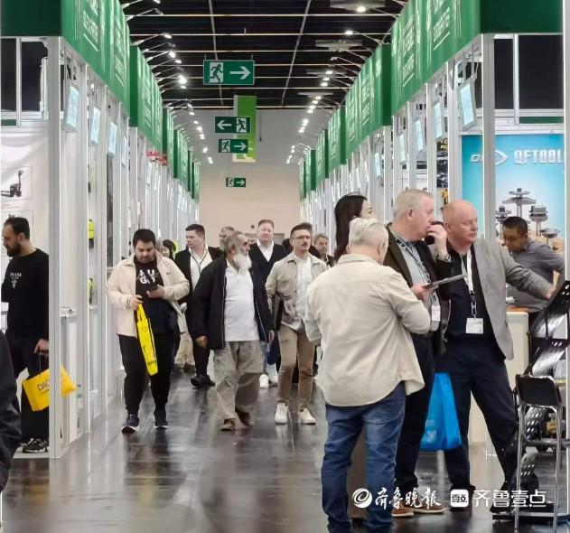九游娱乐：力争达成意向订单16亿元！“青岛优品”亮相德国科隆五金展(图2)