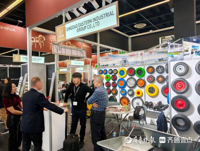 九游娱乐：力争达成意向订单16亿元！“青岛优品”亮相德国科隆五金展(图3)