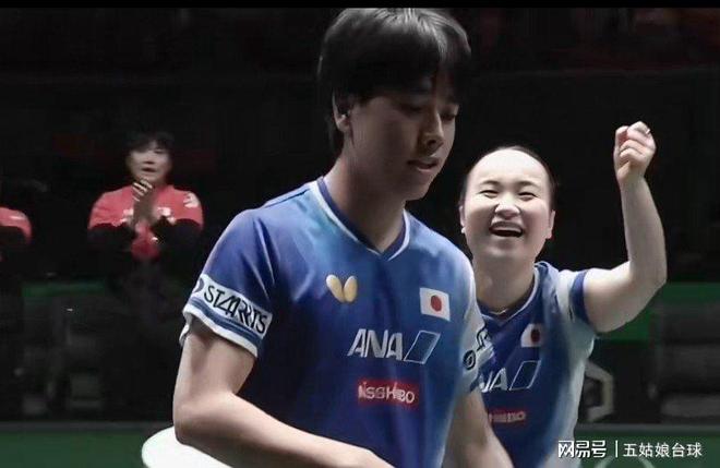 最有意思的两对混双组合：篠冢大登-伊藤美诚；蒯曼-林诗栋(图5)